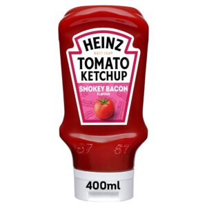 Heinz Tomato Ketchup Smokey Bacon Flavour 460g